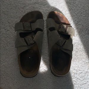 Birkenstock Arizona Suede Leather sandal